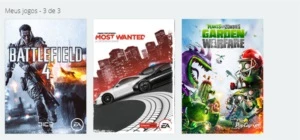 Vendo conta origin com BF4 e need for speed - Outros