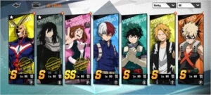 Conta My hero academia strongest hero - Outros