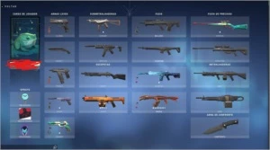 Conta Diamante 2 com skins + Passe Atual - Valorant