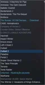 Vendo Minha Conta da Steam 27 Jogos