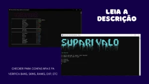 Valorant Checker | Contas NFA e FA | Abra sua loja
