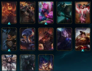conta plat com skin ultimate - League of Legends LOL