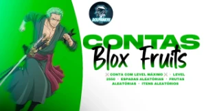 Contas Blox Fruits「 🍎 Forn 」 - Roblox