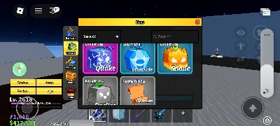 Conta do blox fruit - Roblox