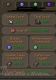 Conta Rs3 Maxed Pvm - Runescape