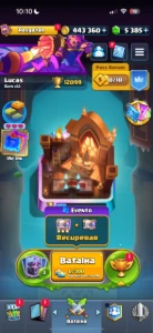 Conta nível 16, 9 anos de jogo - Clash Royale