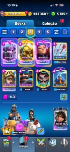 Conta nível 16, 9 anos de jogo - Clash Royale