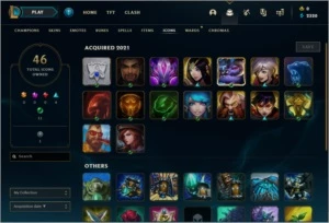 CONTA MESTRE - League of Legends LOL