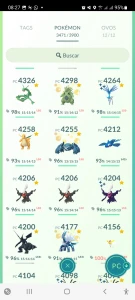 Conta Monstra Lv50 Mewtwo Armadura & Rayquaza 100% - Pokémon