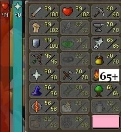 Conta Old top - Runescape RS