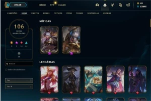 Conta League Of Legends LoL