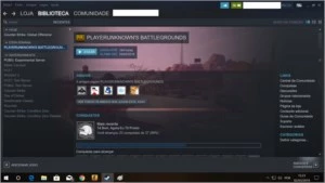 Conta steam com cs go (ak1/prime) e pubg - Counter Strike