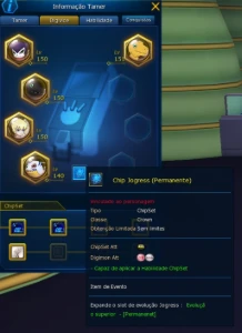 Conta Ladmo - Digimon Masters Online