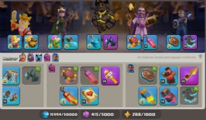 Clash of clans cv 16 semi-full