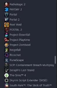 vendo conta steam, 154 jogos, $400