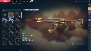 Conta Fa Valorant - Skin Xenocaçador, Operador Heroi Valoros