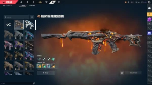 Conta Fa Valorant - Skin Xenocaçador, Operador Heroi Valoros
