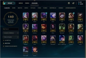 Conta Diamond 2 SOLOQ e DIAMOND 1 FLEX X5 - League of Legends LOL