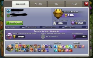 clash of clans CV11 barato