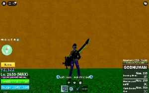 conta rara com muito dinhero,frutas misticas, 2k de frag - Roblox