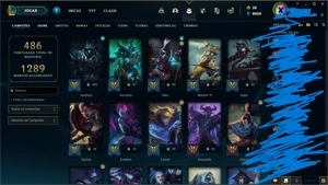 Platina 4, ex Mestre - League of Legends LOL