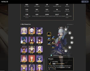 !! MEGA CONTA !! - AR 60 - SERVER AMERICA - SEM VINCULO - Genshin Impact