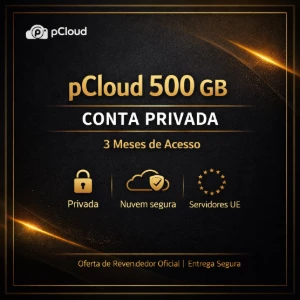 ☁️ pCloud 500 GB – Conta Privada – 3 Meses – Acesso Total⚡📫 - Softwares e Licenças