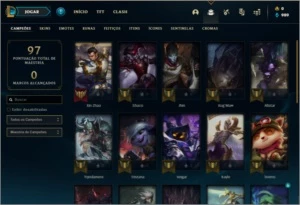 Conta Unranked (upada no dedo sem bot) - League of Legends LOL