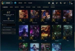 Conta Unranked (upada no dedo sem bot) - League of Legends LOL