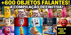 +600 Vídeos Virais de Objetos Falantes - Vídeos e Cortes Cortes Virais