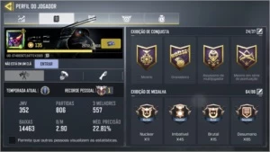 Conta Cod móbile s2, s3 - Call of Duty