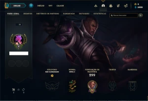 Conta de 2015 - Unranked - League of Legends LOL