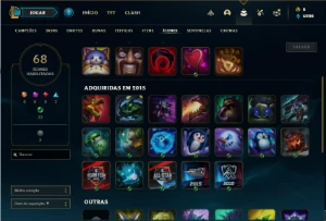 Conta de 2015 - Unranked - League of Legends LOL