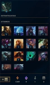 Smurf nivel 37 com muitos espólios (aceito propostas) - League of Legends LOL