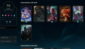 Conta Plat 3 na md5 ainda - League of Legends LOL