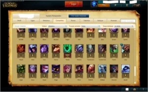 Conta de League of Legends Diamante 3 LOL