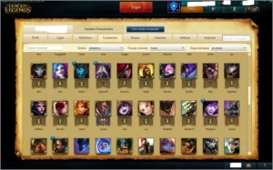 Conta de League of Legends Diamante 3 LOL