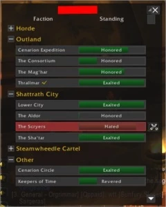 Conta WOW TBC Faerlina Horda - Paladin Lv70 - PreRaid e Farm - Blizzard