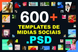 600+ Templates De Midias Sociais Psd