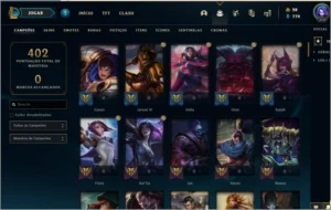 Conta top D+ - League of Legends LOL