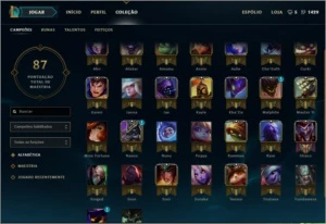 Conta Diamante 2 - League of Legends LOL
