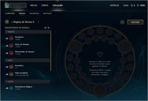Conta Diamante 2 - League of Legends LOL