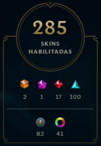 Conta D3 285 Skins Full Champ Criada Na S3 - League of Legends LOL
