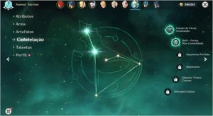 Conta Genshin Impact AR42 Diluc Qiqi LVL80