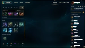 CONTA LOL DIAMANTE 5 FLEX 60 CHAMPS/ ESPÓLIOS + ESSÊNCIA - League of Legends