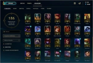 Conta League of Legends Diamante V LOL