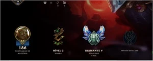 Conta League of Legends Diamante V LOL