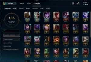 Conta League of Legends Diamante V LOL