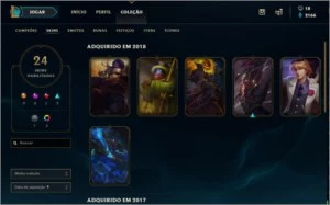 Conta League of Legends Diamante V LOL