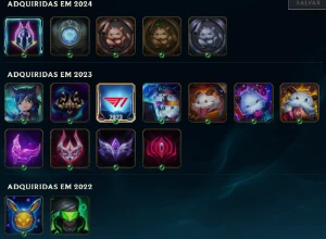 Conta De Lol lvl 50 - League of Legends